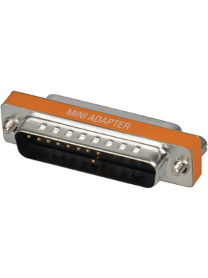 Maxxtro - PB-005-B - Null modem adapter DB25 C DB25 m C f, PB-005-B, Maxxtro