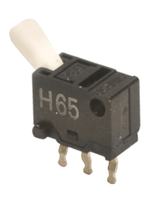 Omron Electronic Components - D3C-2220 - Micro switch 0.1 A Lever N/A 1 change-over (CO), D3C-2220, Omron Electronic Components