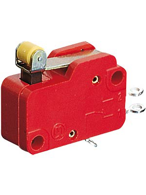 Marquardt - 1006.0701 - Micro switch 10 AAC Roller lever, short N/A 1 change-over (CO), 1006.0701, Marquardt