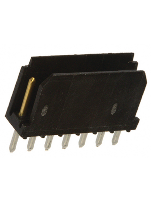 Amphenol/FCI - 76384-307LF - Pin header, Dubox 7-pin Pitch2.54 mm Poles 7 Dubox, 76384-307LF, Amphenol/FCI