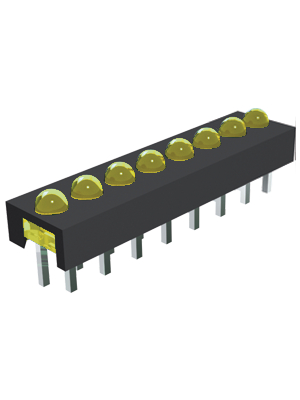 Signal-Construct - ZSXT 081 - LED-Array yellow No. of LEDs=8, ZSXT 081, Signal-Construct