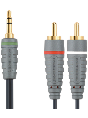 Bandridge - BAL3401 - Audio cable 1.00 m black, BAL3401, Bandridge