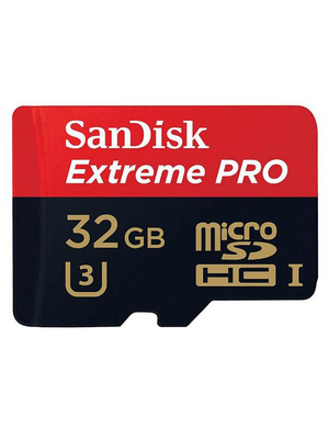SanDisk - SDSDQXP-032G-G46A - ExtremePro microSDHC 32 GB 10 / UHS-I / U3, SDSDQXP-032G-G46A, SanDisk