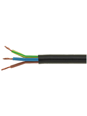 Draka - H05RN-F 3G0,75 MM2 - Mains cable   3 x0.75 mm2 Rubber, unshielded, H05RN-F 3G0,75 MM2, Draka