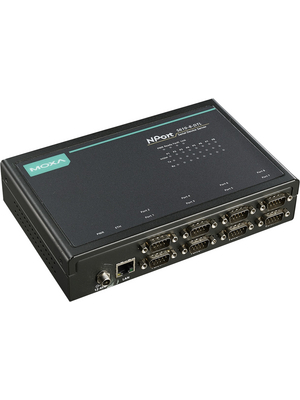Moxa - NPort 5610-8-DTL - Serial Server 8x RS232, NPort 5610-8-DTL, Moxa