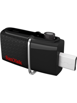 SanDisk - SDDD2-016G-G46 - USB Stick Ultra Dual USB Drive 3.0 16 GB black, SDDD2-016G-G46, SanDisk
