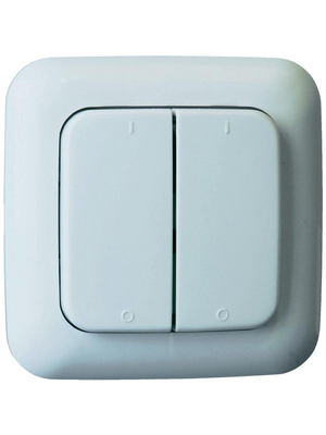 ELRO - HE843 - Wall Switch dual HomeEasy, HE843, ELRO