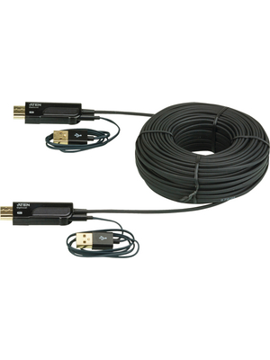 Aten - VE872 - Active HDMI fibre-optic cable 15.0 m black, VE872, Aten