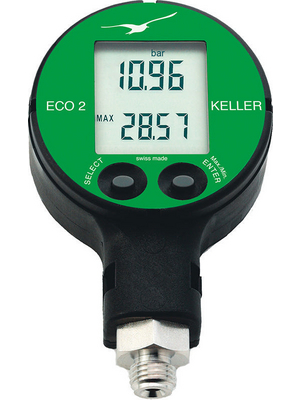 Keller - ECO 2 - Pressure sensor with display -1...+30 bar, ECO 2, Keller