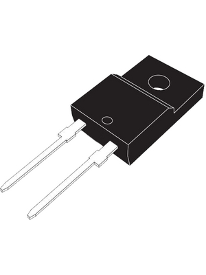 Vishay - 10ETF10PBF - Rectifier diode TO-220FPAC 1000 V, 10ETF10PBF, Vishay