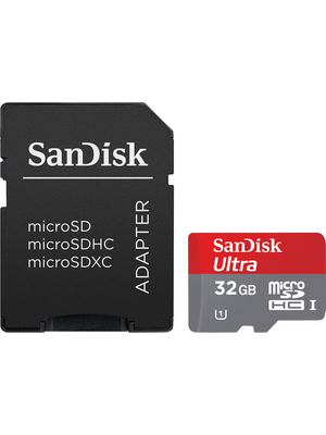 SanDisk - SDSQUNC-032G-GN6IA - Ultra microSDHC Android 32 GB 10 / U1, SDSQUNC-032G-GN6IA, SanDisk