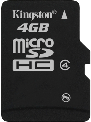 Kingston Shop - SDC4/4GBSP - microSD Card, 4 GB, SDC4/4GBSP, Kingston Shop