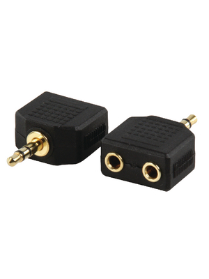 Valueline - AC-012GOLD - Adapter 3.5 mm, AC-012GOLD, Valueline