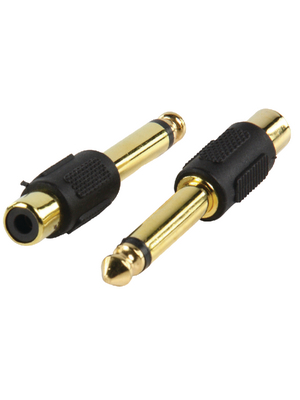 Valueline - AC-021GOLD - Adapter 6.3/6.35 mm, AC-021GOLD, Valueline
