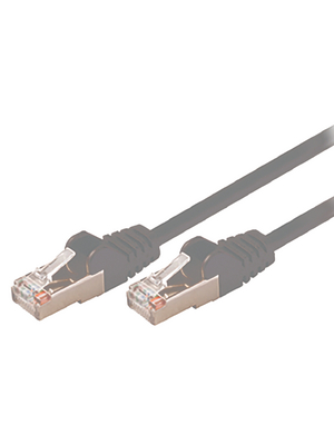 Valueline - VLCP85121E015 - Patch cable CAT5 SF/UTP 0.15 m grey, VLCP85121E015, Valueline