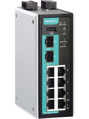 Moxa - EDR-810-2GSFP - Industrial Secure Router, EDR-810-2GSFP, Moxa