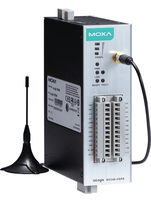 Moxa - ioLogik W5340-HSPA - HSPA Remote Terminal Unit, -10-55 C, ioLogik W5340-HSPA, Moxa