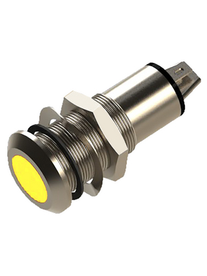 Marl - 528-521-23 - LED Indicator yellow 24...28 VDC Soldering lugs, 528-521-23, Marl