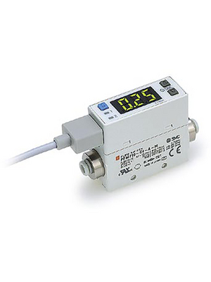 SMC - PFM710-F01-E - Flow switch 0.2...10 l/min PNP / 1...5 V G1/8", PFM710-F01-E, SMC