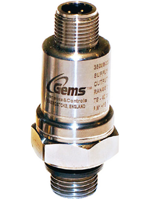 Gems - 3500B01B6A05E000 - Pressure sensor, 0...1.6 bar, 4...20 mA, 3500B01B6A05E000, Gems