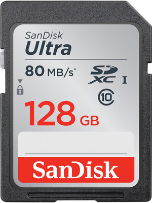 SanDisk - SDSDUNC-128G-GN6IN - Ultra SDXC card 128 GB, SDSDUNC-128G-GN6IN, SanDisk
