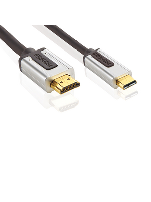 Profigold - PROV1702 - HDMI cable with Ethernet 2.00 m black, PROV1702, Profigold