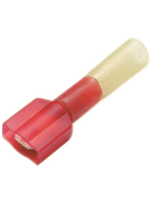 K.S.Terminals - MDFNYH1-250 - Blade terminal red 6.3 x 0.8 mm, MDFNYH1-250, K.S.Terminals