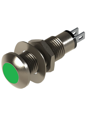 Marl - 537-532-63 - LED Indicator green 12...28 VAC/DC Soldering lugs, 537-532-63, Marl