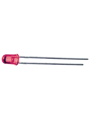 Everlight Electronics - 204-10SDRT/S530-A3 - LED 3 mm (T1) red, 204-10SDRT/S530-A3, Everlight Electronics