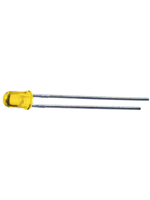 Everlight Electronics - 264-10UYT/S530-A3 - LED 3 mm (T1) yellow, 264-10UYT/S530-A3, Everlight Electronics