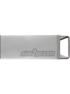 Disk2go - 30006580 - USB Stick tank 8 GB aluminium, 30006580, Disk2go