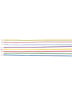 Helukabel - 29082 - Stranded wire, Silicon Free, 0.50 mm2, green-yellow Copper strand bare, fine-wire PVC, 29082, Helukabel