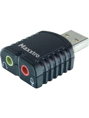 Maxxtro - MX-UAU01A - USB stereo sound card adapter, MX-UAU01A, Maxxtro