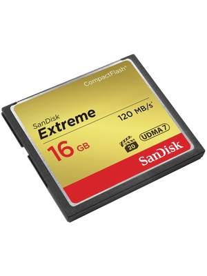 SanDisk - SDCFXS-016G-X46 - Extreme CompactFlash Card 16 GB, SDCFXS-016G-X46, SanDisk