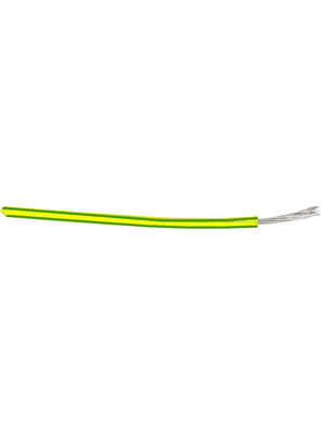 ICC Italian Cable Company - H07V-K 1,5 MM2 YELLOW/GREEN - Flex, 1.50 mm2, yellow/green Copper bare PVC, H07V-K 1,5 MM2 YELLOW/GREEN, ICC Italian Cable Company
