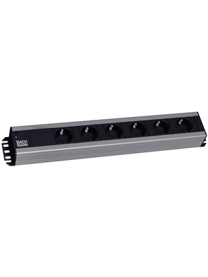 Bachmann - 300.000 - Outlet strip, 6xF (CEE 7/3), 2 m, F (CEE 7/4), 300.000, Bachmann