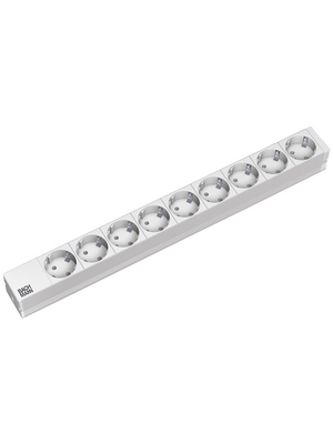 Bachmann - 333.401 - Outlet strip, 9xF (CEE 7/3), 2 m, F (CEE 7/4), 333.401, Bachmann