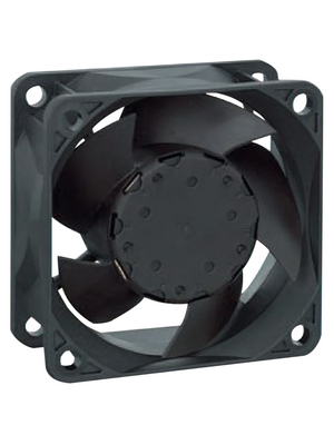 EBM-Papst - 632NU - Axial fan 60 x 60 x 25 mm 40 m3/h 12 VDC 1.8 W, 632NU, EBM-Papst