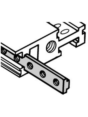 Pentair Schroff - 30819-636 - Perforated strip, 42 TE, 30819-636, Pentair Schroff