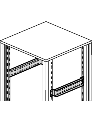 Pentair Schroff - 22117-376 - Support rail, 22117-376, Pentair Schroff