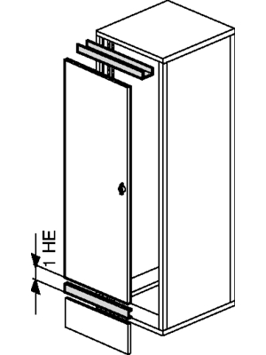 Pentair Schroff - 22117-798 - Door Hinge Bracket, 22117-798, Pentair Schroff