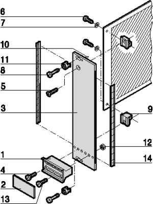 Pentair Schroff - 20846-113 - PCB Panel, EMC 6 HE/8 TE, 20846-113, Pentair Schroff