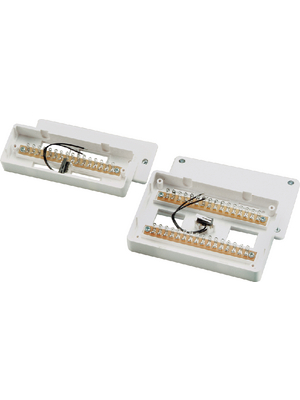 Abus - VT4000W - Tag block surface mounted 16-pin VdS-C white, VT4000W, Abus