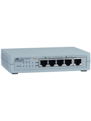 Allied Telesis - AT-GS900/5E - Switch 5x 10/100/1000 Desktop, AT-GS900/5E, Allied Telesis