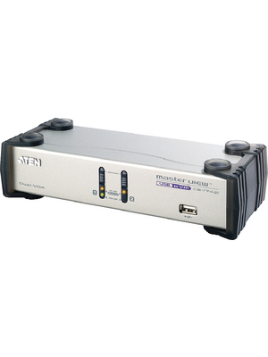 Aten - CS1742 - KVM switch dual view 2-port VGA USB, CS1742, Aten