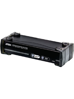 Aten - VS1504T - Cat. 5 audio/video/RS232 distributor 4-port, VS1504T, Aten
