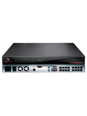 Avocent - AV3200-202 - KVM switch AutoView 3200 16-port VGA USB / PS/2, AV3200-202, Avocent
