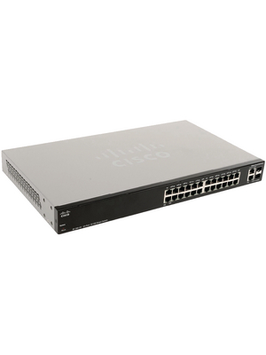 Cisco Small Business - SLM224GT-EU - SF200-24 24x 10/100, 2x 1000 2x SFP 19", SLM224GT-EU, Cisco Small Business