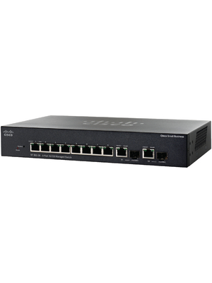 Cisco Small Business - SRW208G-K9-G5 - SwitchSF302-08 8x10/100, 2x 1000 2x SFP Desktop / 19", SRW208G-K9-G5, Cisco Small Business
