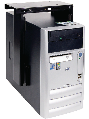 Dataflex - 32.323 - CPU Top Grip stand, extendible/rotatable black, 32.323, Dataflex